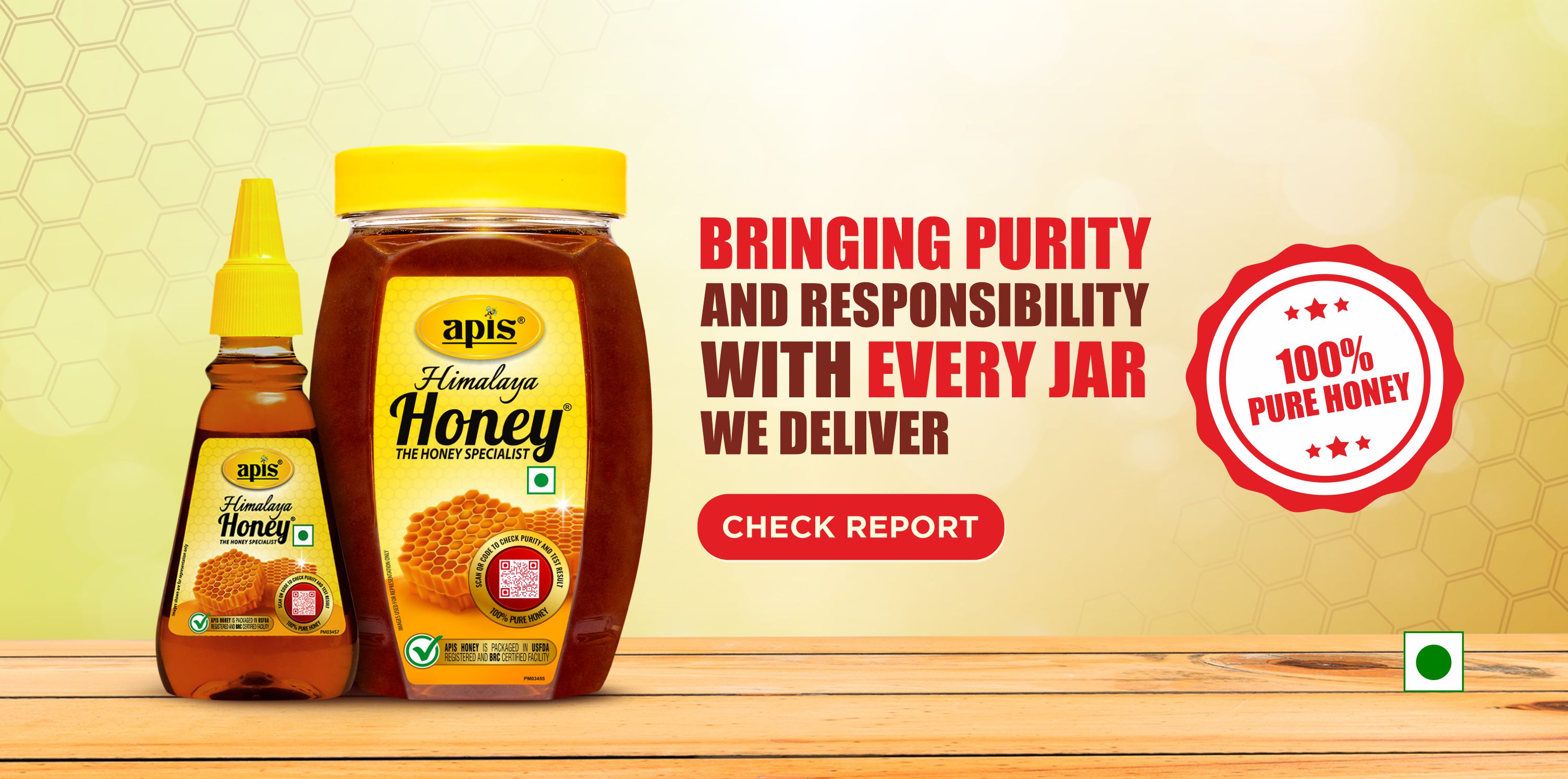 Honey Purity Certificate